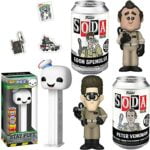 Afterlife Ghostbusters Figure Limited Edition Soda Bundled with Bill Murray Venkman Tin + Egon Spengler Can + Stay Puft Marshmallow Pez! Head Character 3 Items Afterlife Ghostbusters Figure Limited Edition Soda Bundled with Bill Murray Venkman Tin + Egon Spengler Can + Stay Puft Marshmallow Pez! Head Character 3 Items