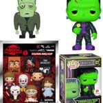 Frank & Stein Universal Figure Pack Blacklight Franken Fright Pop! Exclusive Classic Bundled with Frankenstein Silver Screen Creature + 3D Mag + Horror Night Blind Bag Hanger 3 Items Frank & Stein Universal Figure Pack Blacklight Franken Fright Pop! Exclusive Classic Bundled with Frankenstein Silver Screen Creature + 3D Mag + Horror Night Blind Bag Hanger 3 Items