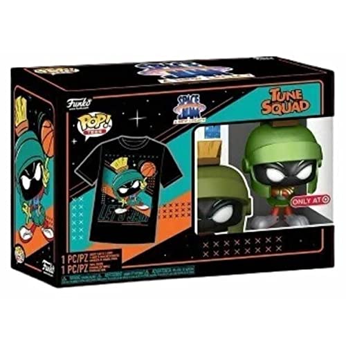 Funko POP! Collector's Box: Space Jam A New Legacy Marvin The Martian Pop & Tee (Exclusive) L Black