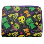 Loungefly Funko POP Wallet: TNBC NEON, Multicolor Loungefly Funko POP Wallet: TNBC NEON, Multicolor