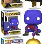 I The Whacky Dark DC Comics Universe Comes The Rock and Black Adam Funko Pop! Bundle: Black Adam 1231/ Adam Smasher 1233/ Doctor Fate Sumer Convention Exclusive 395 (3 Pops!)