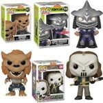 Shred Head Exclusive Retro Toys Teenage Mutant Ninja Turtles Figure Bundled Villainous Trio Character Super Shredder + Casey Jones Pop! & TMNT Rahzar 3 Items Shred Head Exclusive Retro Toys Teenage Mutant Ninja Turtles Figure Bundled Villainous Trio Character Super Shredder + Casey Jones Pop! & TMNT Rahzar 3 Items