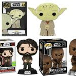Can You Feel The Force? Funko Star Wars Bundle: + Funko POP! Star Wars – Cassian Andor 534 (SDCC 2022 Exclusive) + Chewbacca Convention Exclusive Black Box 513 + Pop! Pin Yoda 23 (3 Pops!)