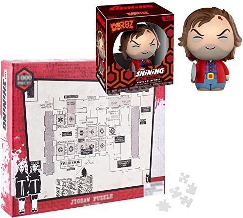 Overlook Horror Figure The Shining Jack Torrance Dorbz Vinyl Bundled with Stephen King Nightmare Hotel Puzzle Layout Image 2 Items