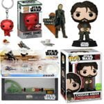 Rebel Star Wars Pop! Figure Bundled with Exclusive Cassian Andor Rogue One + Pocket Fennec Shand Use The Force + Book Boba Fett Collectable + Yoda Starships Mandalorian + Display icon 5 Items Rebel Star Wars Pop! Figure Bundled with Exclusive Cassian Andor Rogue One + Pocket Fennec Shand Use The Force + Book Boba Fett Collectable + Yoda Starships Mandalorian + Display icon 5 Items
