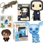 4 Magical Minis Wizard Pop! Harry Potter Severus Bundled with Slytherin Severus Figure Display + Figural Mag + Logo Pewter Hanger & Patronus Doe & Stcikers 5 Items 4 Magical Minis Wizard Pop! Harry Potter Severus Bundled with Slytherin Severus Figure Display + Figural Mag + Logo Pewter Hanger & Patronus Doe & Stcikers 5 Items