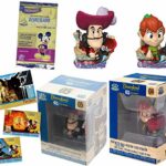 Peter Fly & Hook Disneyland Resort Attractions Figure Peter Pan's Flight Captain Mini Theme Park Ride Bundled with Anniversary Trading Collector Cards Pack 2 Items Peter Fly & Hook Disneyland Resort Attractions Figure Peter Pan's Flight Captain Mini Theme Park Ride Bundled with Anniversary Trading Collector Cards Pack 2 Items