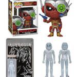 Attack of The Eddies Ultimate Iron Maiden Funko Bundle: Pop! Rocks Iron Maiden - Eddie (Somewhere in Time) 248 + Reaction Twilight Zone Spectral Eddie Action Figure 2 Item Bundle Attack of The Eddies Ultimate Iron Maiden Funko Bundle: Pop! Rocks Iron Maiden - Eddie (Somewhere in Time) 248 + Reaction Twilight Zone Spectral Eddie Action Figure 2 Item Bundle