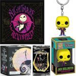 King Pumpkin figure Nightmare Before Christmas Pop! Exclusive Bundled with Jack Skellington Mini Hanger Blacklight + Revisited Soundtrack + Mag Box Characters & Book + Trading Cards 4-items Fright Fun King Pumpkin figure Nightmare Before Christmas Pop! Exclusive Bundled with Jack Skellington Mini Hanger Blacklight + Revisited Soundtrack + Mag Box Characters & Book + Trading Cards 4-items Fright Fun