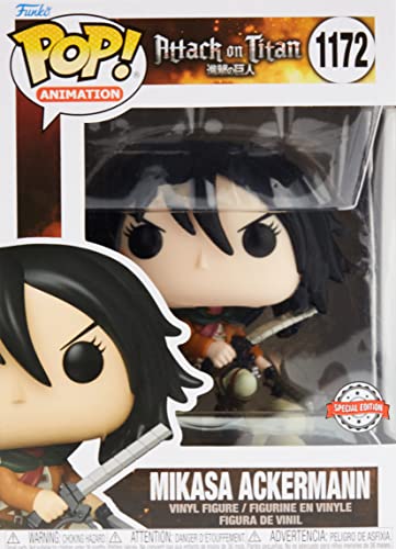 Funko Pop Animation Attack on Teen Titan Mikasa Ackerman