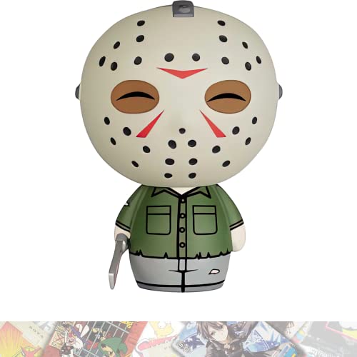 Jason Voorhees: Dorbz Vinyl Figurine Bundle with 1 Horror Classic Theme Compatible Trading Card (057 - 06335)