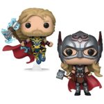 Funko POP Marvel: Marvel Studios' Thor: Love and Thunder- Thor and Mighty Thor Funko POP Marvel: Marvel Studios' Thor: Love and Thunder- Thor and Mighty Thor