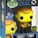 Funko Pop Digital: Star Trek Freddy FUNKO Royalty Black Light Physical Redemption Funko Pop Digital: Star Trek Freddy FUNKO Royalty Black Light Physical Redemption