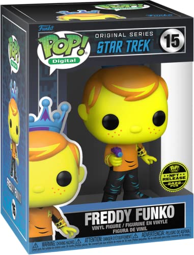 Funko Pop Digital: Star Trek Freddy FUNKO Royalty Black Light Physical Redemption
