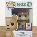 Funko Pop! Movies #187 Ted 2 Flocked Ted with Remote (SDCC 2015 Exclusive)