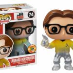 Funko POP Television Leonard Star Trek Gold Shirt with Gun Vinyl Figure (SDCC Exclusive)