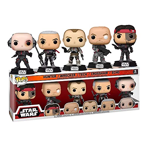 Pop Star Wars The Bad Batch 3.75 Inch Action Figure Exclusive - Bad Batch 5-Pack