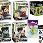 Cruel Vicious Disney Villains Funko Bundle: Pop! Figures Evil Queen, Cruella de Vil, Cinderella, Sleeping Beauty Maleficent + Wicked Stickers + Evil Witch Apple icon + Minis Blind Box 7 Item Cruel Vicious Disney Villains Funko Bundle: Pop! Figures Evil Queen, Cruella de Vil, Cinderella, Sleeping Beauty Maleficent + Wicked Stickers + Evil Witch Apple icon + Minis Blind Box 7 Item