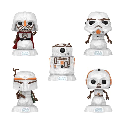 Funko Pop! Star Wars Holiday: Snowman 5 Pack, Amazon Exclusive