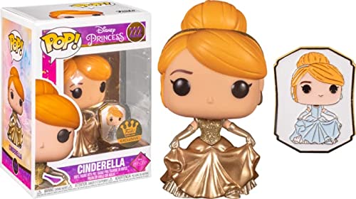 POP! Ultimate Princess Collection - Cinderella POP & Pin Vinyl Figure - Shop Exclusive