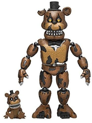 Funko 5" Articulated Five Nights at Freddy's - Nightmare Freddy Action Figure