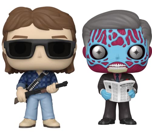 Funko Pop! Movies: They Live Collectible Vinyl Figures, 3.75" (Set of 2)