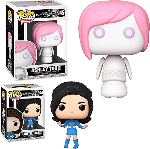 Song Black Mirror Ashley Too Pop! Robot Figure Bundled with Nanette Cole Sci-Fi TV 2 Items