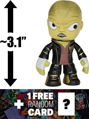 Killer Croc: ~3.1" Suicide Squad x Funko Mystery Minis Vinyl Figure + 1 Free Official DC Trading Card Bundle (091149)