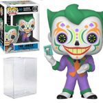 Dia de Los DC Joker Vinyl Figure # 414 - Bundled with Compatible Pop Box Proector