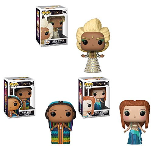 Funko POP! Disney - A Wrinkle in Time Vinyl Figures - Set of 3 (Mrs. Who, Whatsit & Which)