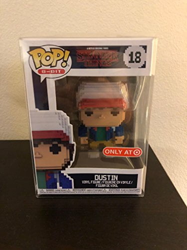 Funko 8 Bit Pop!: Stranger Things Dustin Collectible Figure,3.75 inches
