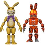 POP Funko Action Figure: Five Nights at Freddy's Dreadbear - Glitchtrap, Multicolor (56187) & Action Figure: Five Nights at Freddy's Dreadbear - Jack-o-Bonnie, Multicolor, One Size (56186) POP Funko Action Figure: Five Nights at Freddy's Dreadbear - Glitchtrap, Multicolor (56187) & Action Figure: Five Nights at Freddy's Dreadbear - Jack-o-Bonnie, Multicolor, One Size (56186)