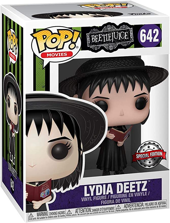 Cheap Funko Pop Deal 5 Editor's Pick: 17% OFF Funko Pop! Funko Pop Movies: Lydia Deetz with Handbook Collectible Figure