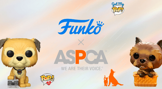 Funko Pops With Purpose ASPCA Einstein and Toto