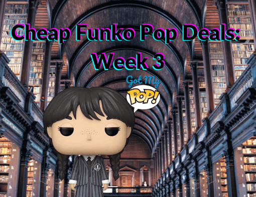 Cheap Funko Pop Deals Wednesday Addams