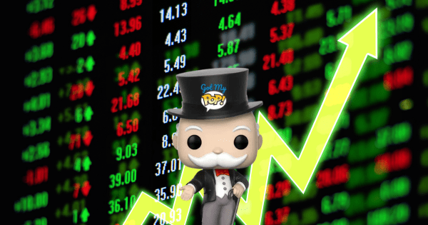 Funko Pop Grails Monopoly Man Stock market