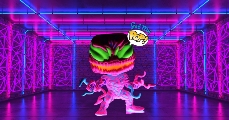 Blacklight Funko Pops Carnage