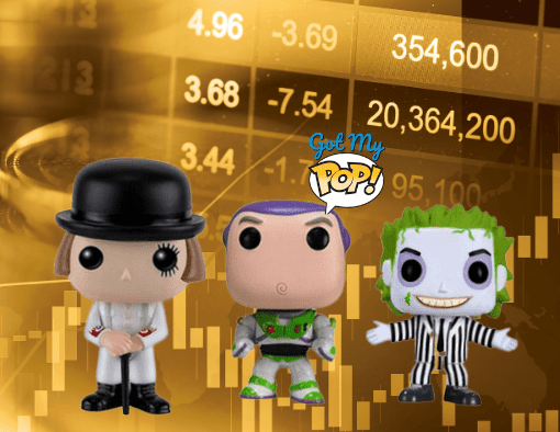 Funko Pop Investing Alex De Large Buzz Lightyear and Beatlejuice