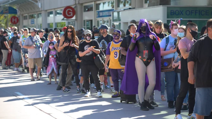 San Diego Comic-Con 2022 Crowd and Line