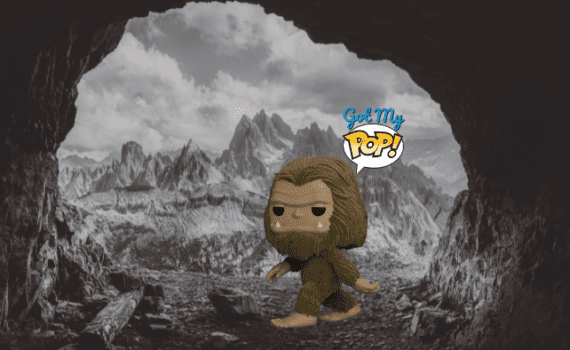 elusive Funko Pop bigfoot